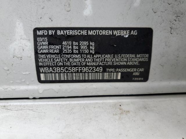 2015 BMW 328 XI SUL - WBA3B5C58FF962349