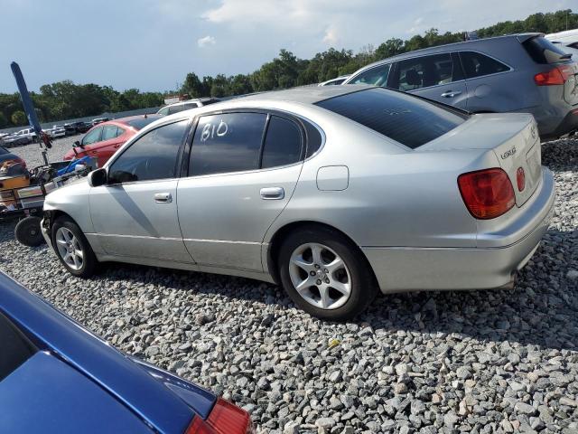 LEXUS GS 300 2002 silver  gas JT8BD69S720159393 photo #3