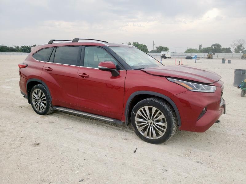 Vin: 5tdfzrah7ns096092, lot: 57278825, toyota highlander platinum 20224