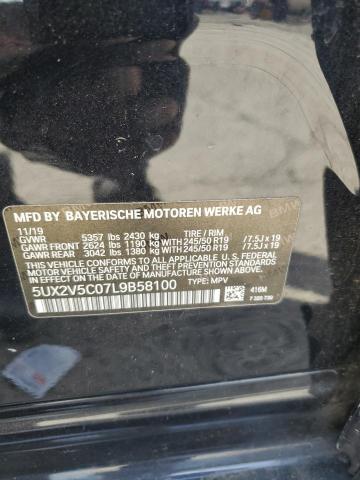 2020 BMW X4 XDRIVEM - 5UX2V5C07L9B58100