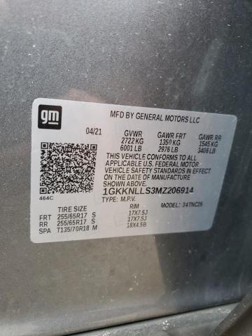2021 GMC ACADIA AT4 - 1GKKNLLS3MZ206914