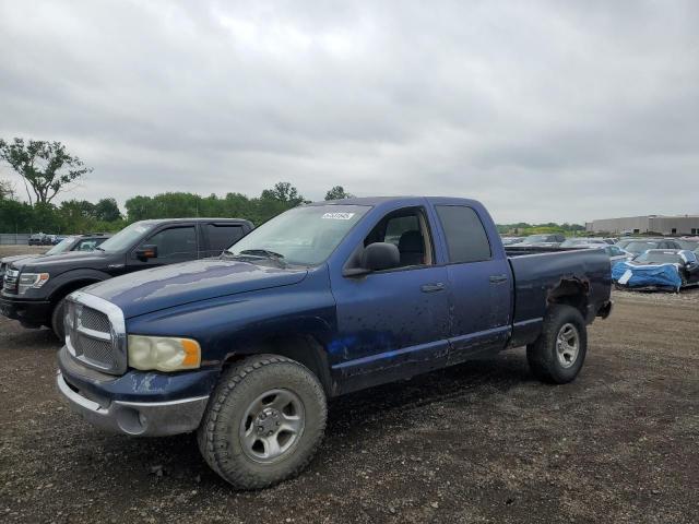 DODGE RAM 1500 2002 blue crew pic gas 3D7HU18N42G108980 photo #1