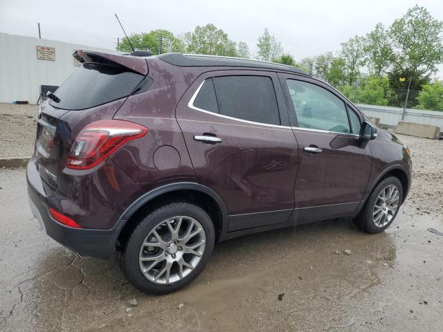 Vin: kl4cj2sb9jb653222, lot: 55411535, buick encore sport touring 20183