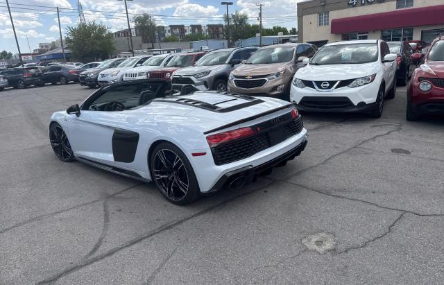 AUDI R8 2021 white  gas WUA4BCFX5M7901463 photo #4