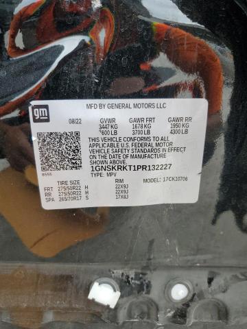 2023 CHEVROLET TAHOE K150 1GNSKRKT1PR132227