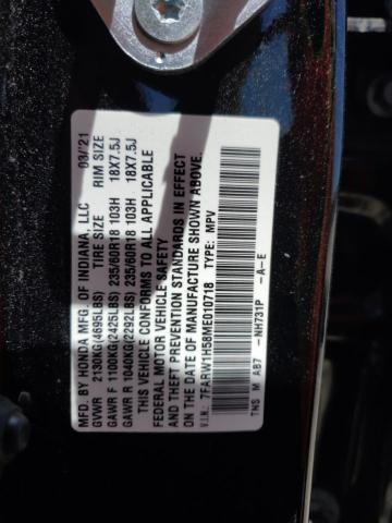 2021 HONDA CR-V EX - 7FARW1H58ME010718