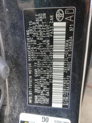 2016 TOYOTA COROLLA L - 2T1BURHE5GC489528