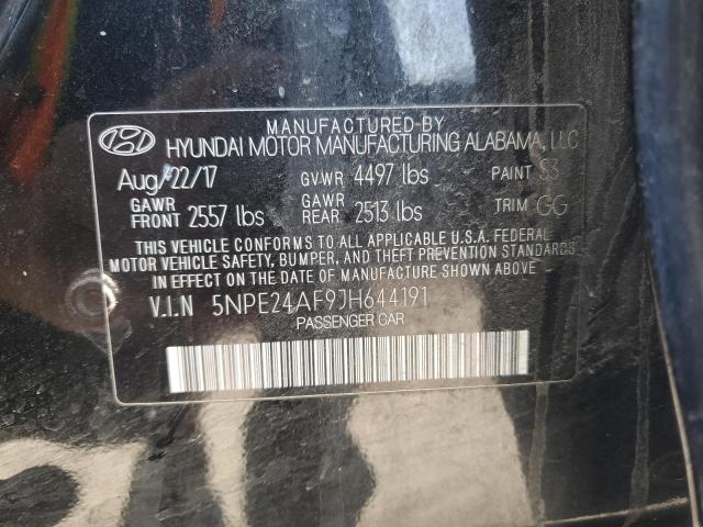 2018 HYUNDAI SONATA - 5NPE24AF9JH644191