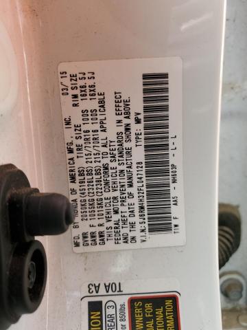 2015 HONDA CR-V LX 5J6RM4H32FL047128