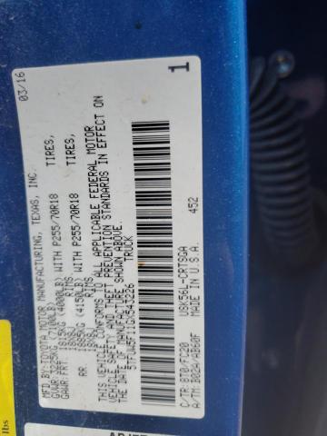 2016 TOYOTA TUNDRA DOU - 5TFUW5F11GX543226
