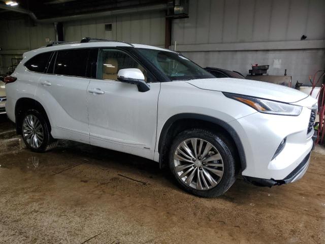 Vin: 5tdebrch7ns094856, lot: 58154395, toyota highlander hybrid platinum 20224
