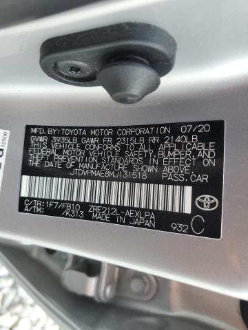 2021 TOYOTA COROLLA LE - JTDVPMAE8MJ131518