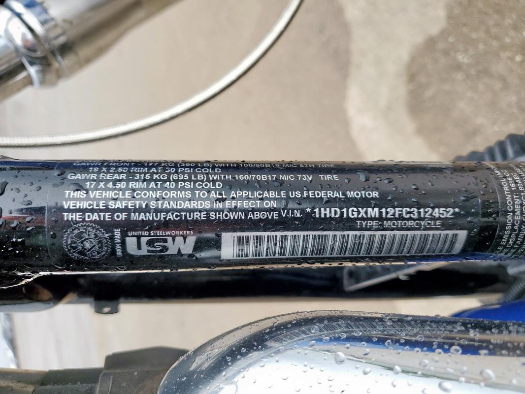 2015 HARLEY-DAVIDSON FXDB DYNA 1HD1GXM12FC312452