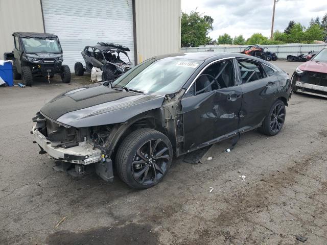 Vin: 19xfc2f85le206226, lot: 56591955, honda civic sport 2020 img_1
