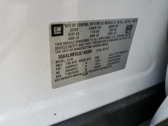 2018 GMC TERRAIN SL - 3GKALMEV2JL145086
