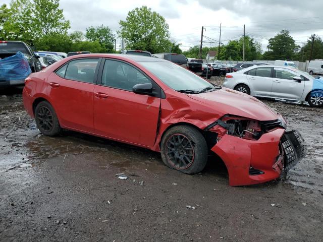 Vin: 2t1burhe3hc931935, lot: 58477865, toyota corolla l 20174