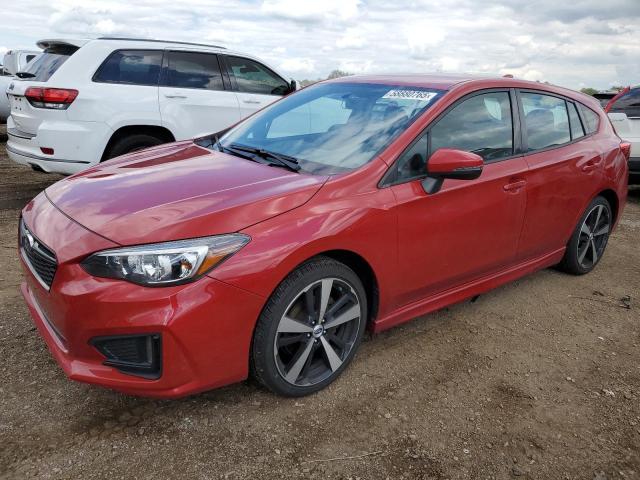 Vin: 4s3gtak64h1730335, lot: 58880765, subaru impreza sport 2017 img_1