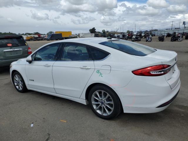 Vin: 3fa6p0lu4hr323988, lot: 56352275, ford fusion se hybrid 20172