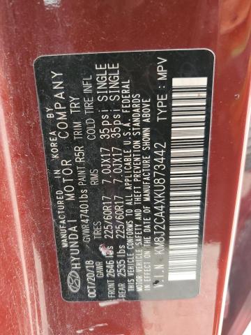 2019 HYUNDAI TUCSON SE - KM8J2CA4XKU873442