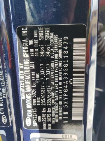 2016 KIA SORENTO LX - 5XYPG4A39GG118479