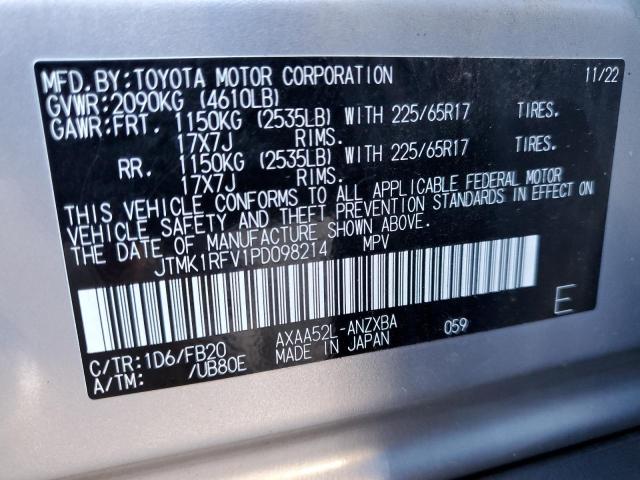 2023 TOYOTA RAV4 LE - JTMK1RFV1PD098214