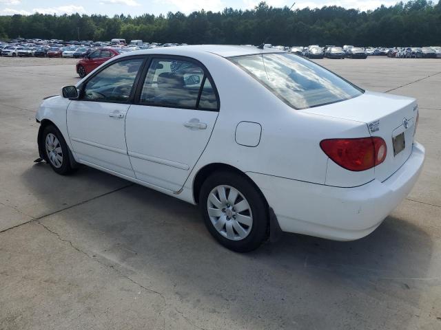TOYOTA COROLLA CE 2004 white sedan 4d gas 1NXBR38E24Z313271 photo #3