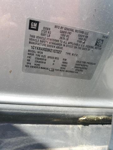 2017 CADILLAC XT5 - 1GYKNARS9HZ107327