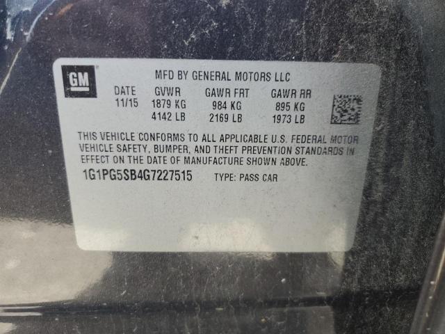 2016 CHEVROLET CRUZE LIMI - 1G1PG5SB4G7227515