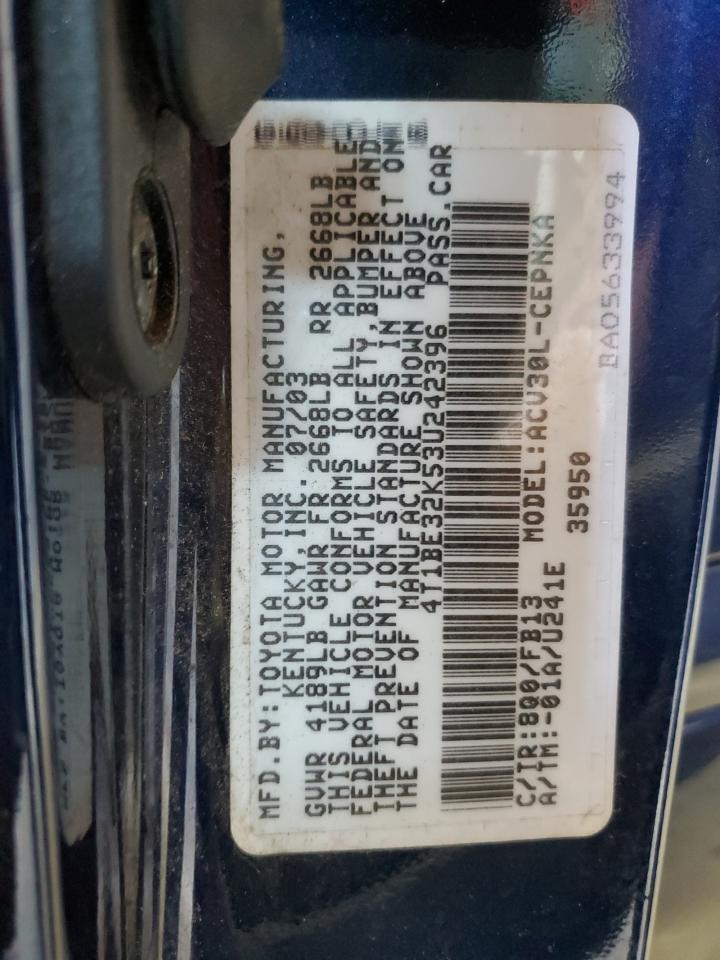 Toyota Camry le 2003