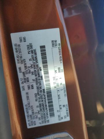 2017 FORD ESCAPE SE - 1FMCU9G91HUE47298