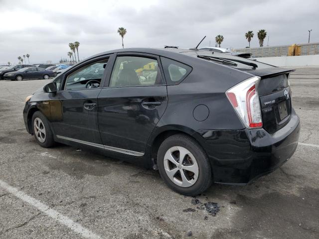 TOYOTA PRIUS 2012 black  hybrid engine JTDKN3DU9C5436426 photo #3