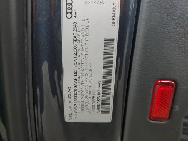 2020 AUDI A7 PREMIUM WAUR2AF23LN002443