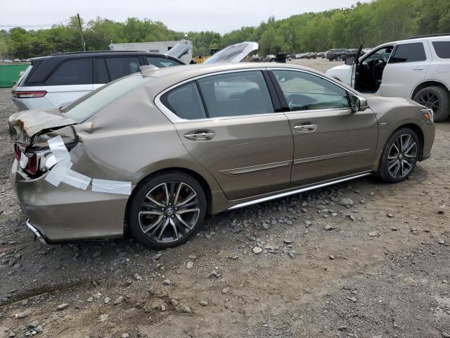 ACURA RLX SPORT 2019 gold  hybrid engine JH4KC2F98KC000152 photo #4