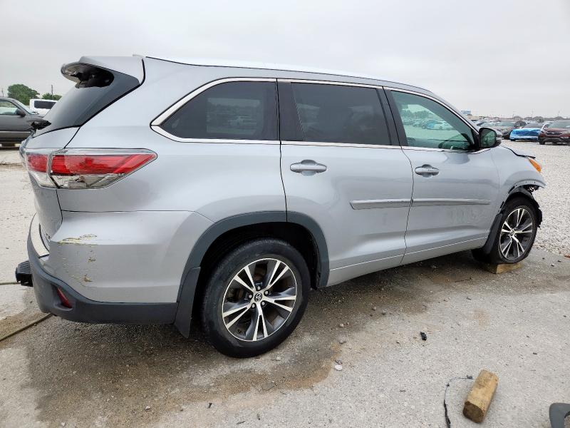 Vin: 5tdjkrfh0gs237353, lot: 58627945, toyota highlander xle 20163