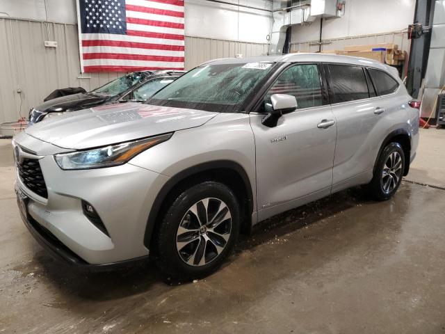 Vin: 5tdhbrch4ms514939, lot: 58272665, toyota highlander hybrid xle 2021 img_1
