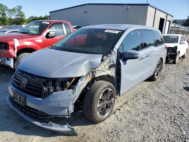 Vin: 5fnrl6h92rb017272, lot: 55518965, honda odyssey elite 2024 img_1