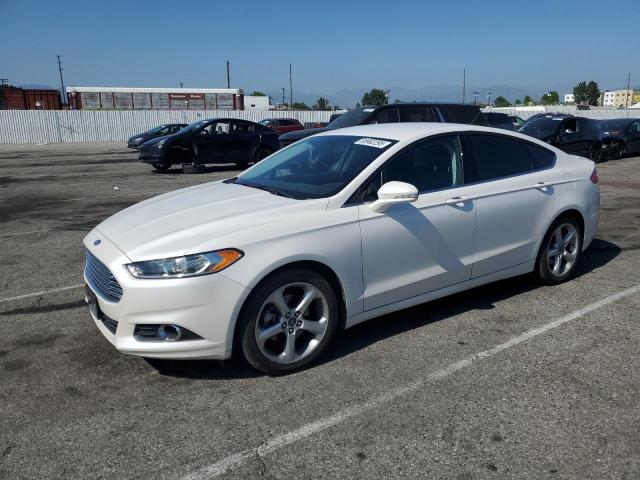 FORD FUSION SE 2014 white  gas 3FA6P0HD7ER164484 photo #1