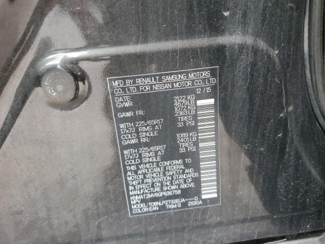 2016 NISSAN ROGUE S - KNMAT2MV6GP636758