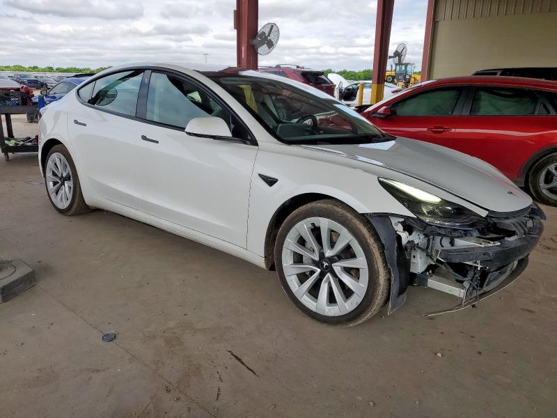 Vin: 5yj3e1ea8nf187597, lot: 59120605, tesla model 3 20224