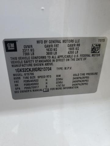 2016 GMC YUKON DENA - 1GKS2CKJ8GR213704