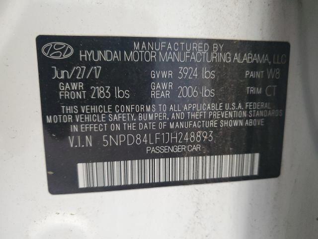 2018 HYUNDAI ELANTRA SE - 5NPD84LF1JH248893
