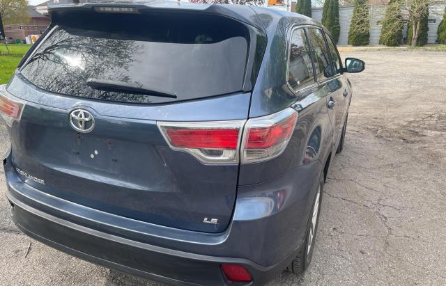 Vin: 5tdzarfh5es007181, lot: 56413755, toyota highlander le 20144