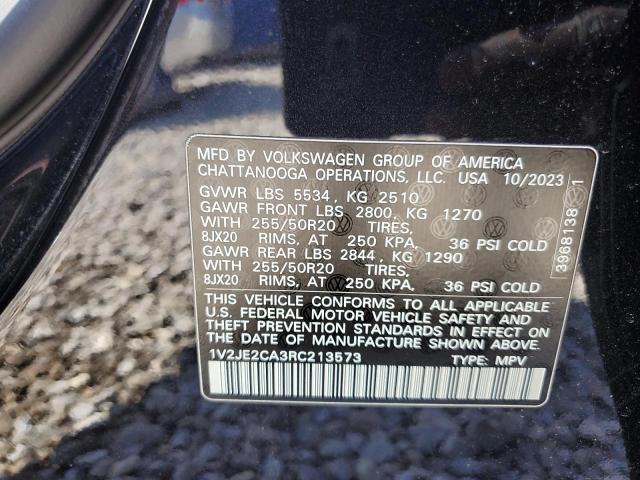 2024 VOLKSWAGEN ATLAS CROS - 1V2JE2CA3RC213573
