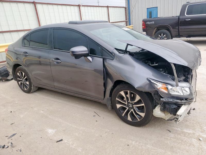 Vin: 19xfb2f88fe055079, lot: 57165305, honda civic ex 20154