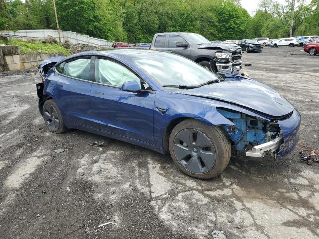 Vin: 5yj3e1ebxnf119763, lot: 55923955, tesla model 3 20224