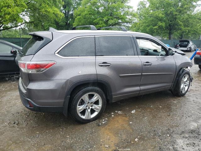 Vin: 5tddkrfh8fs195204, lot: 56596215, toyota highlander limited 20153