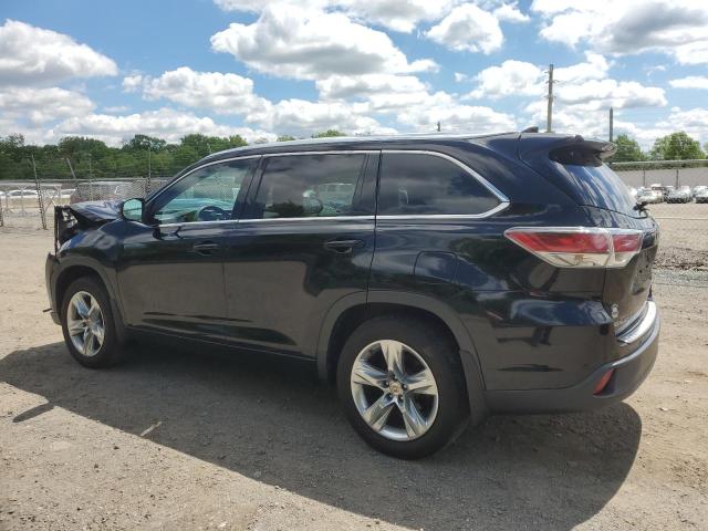 Vin: 5tddkrfh4fs202200, lot: 56095925, toyota highlander limited 20152