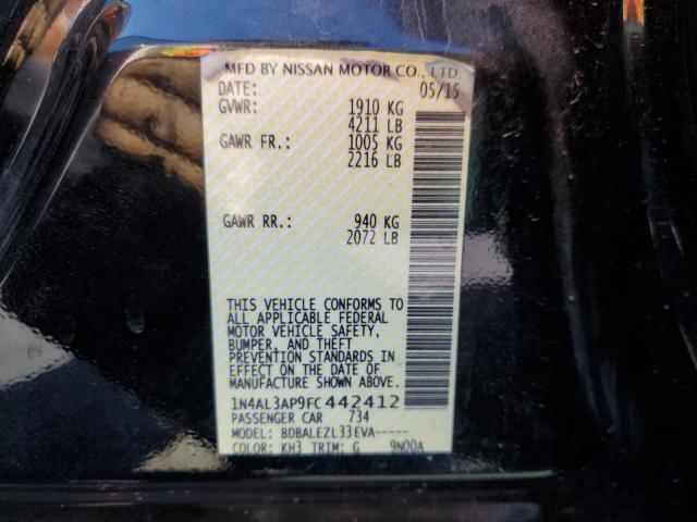 2015 NISSAN ALTIMA 2.5 - 1N4AL3AP9FC442412