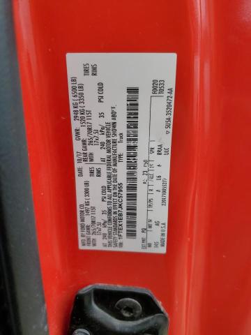 2018 FORD F150 SUPER - 1FTEX1EB7JKC57955