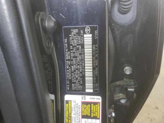 2020 TOYOTA CAMRY LE - 4T1C11AK2LU987452